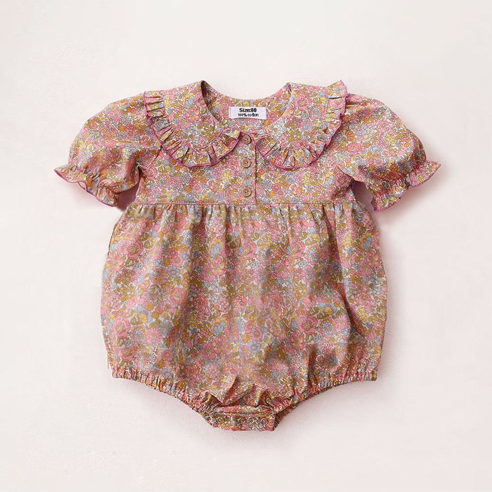 Yazlık Yenidoğan Bebek Tek Par - Newborn Baby Girl Romper Floral incelemesi ve fiyatı