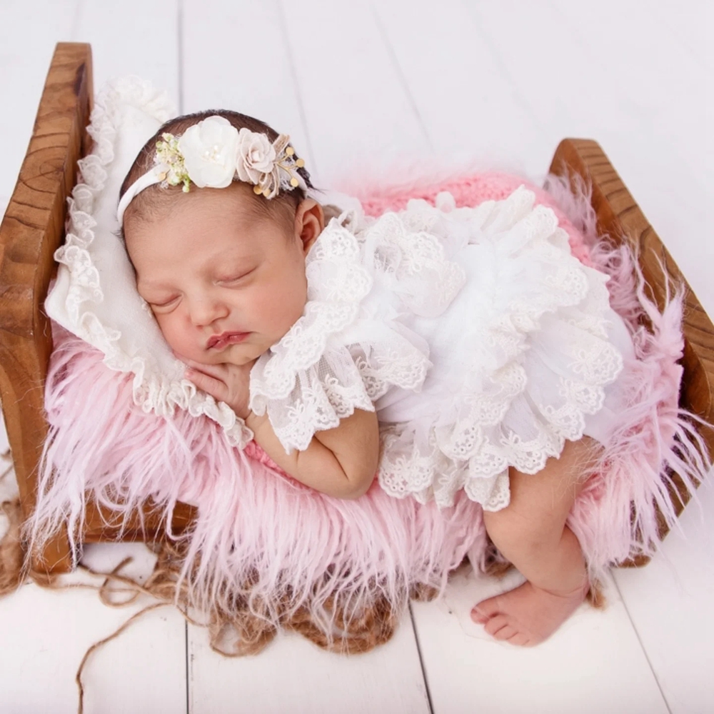 Yenidoğan Fotoğraf Sahne Malze - Newborn Baby Girl Romper Floral incelemesi ve fiyatı