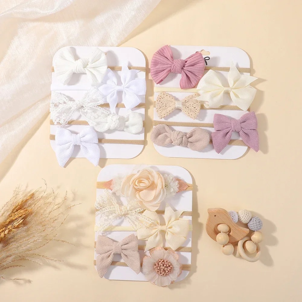 5 adet bebek çiçek dantel yay  - Baby Gear incelemesi ve fiyatı