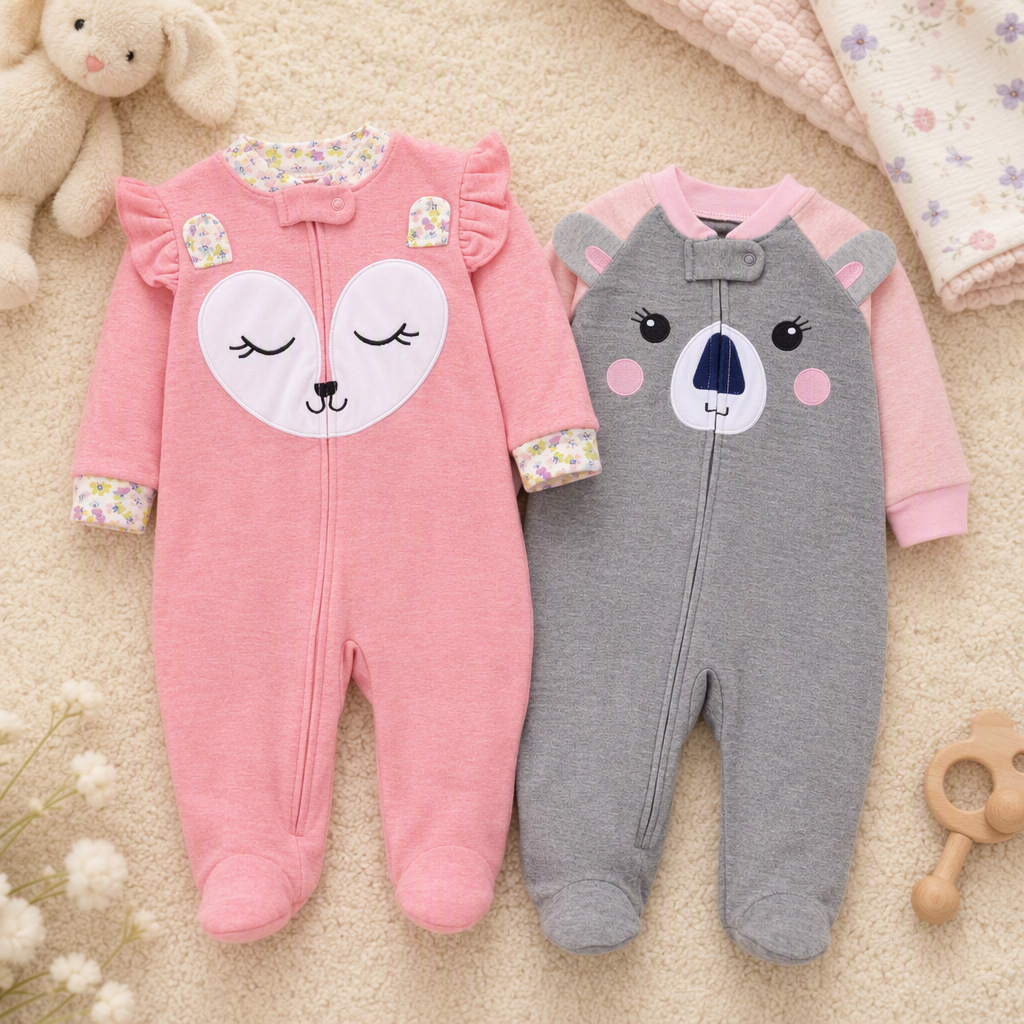 Saf Pamuklu Bebek Ayaklı Tulum - Cotton Baby Onesies Zipper incelemesi ve fiyatı